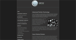 Desktop Screenshot of cenotechnologies.com